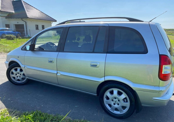 Opel Zafira cena 5900 przebieg: 347000, rok produkcji 2004 z Puszczykowo małe 92